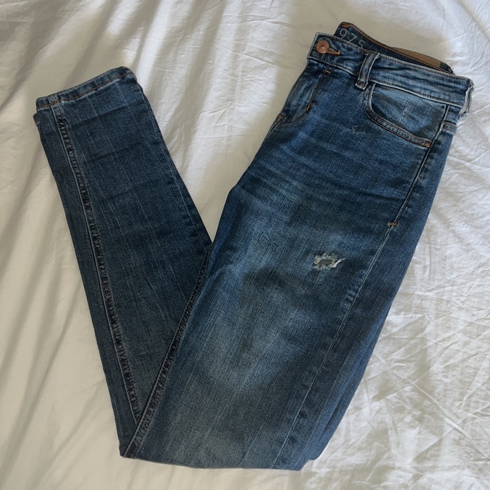 Zara Low-Rise Skinny Jeans